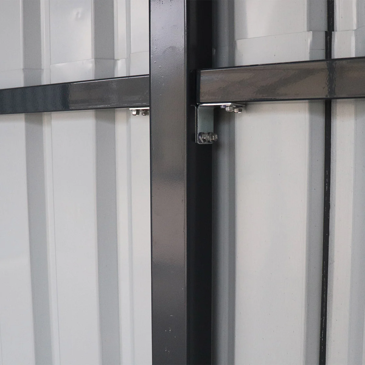 12’ x 27’ Horse Run-In Shed with Portable Skid Mount and Wide Front Opening for Livestock Shelter, Bolts & Nuts Assembling TMG-MSK1227 - Image 11