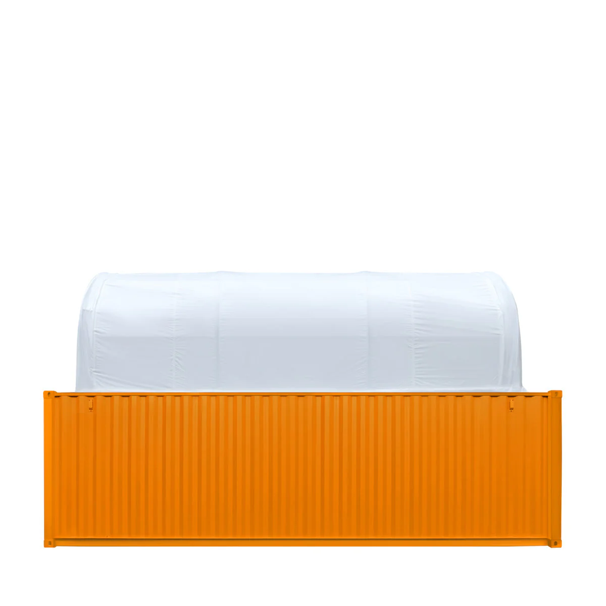 30' x 20' Dual Truss Container Shelter with Heavy Duty 17 oz PVC Cover, TMG-DT3022C - Image 11