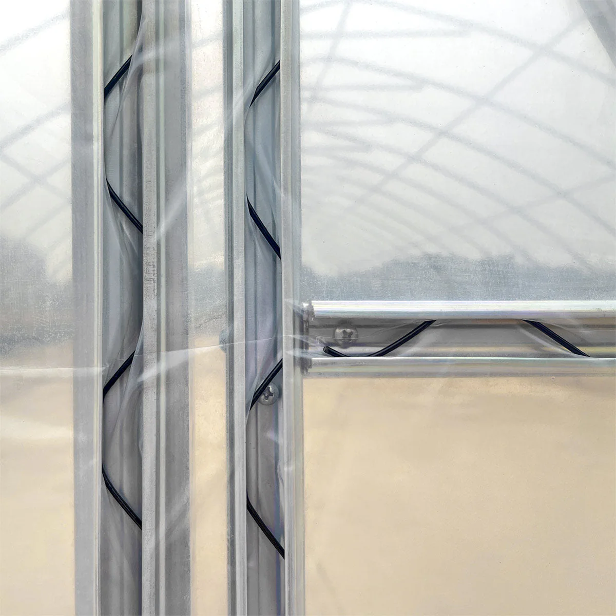 30' x 50' Commercial Tunnel Greenhouse with 6 Mil Clear Poly Covers and Roll-Up Sides TMG-GH3050-V2 (Previously GH3050) - Image 23