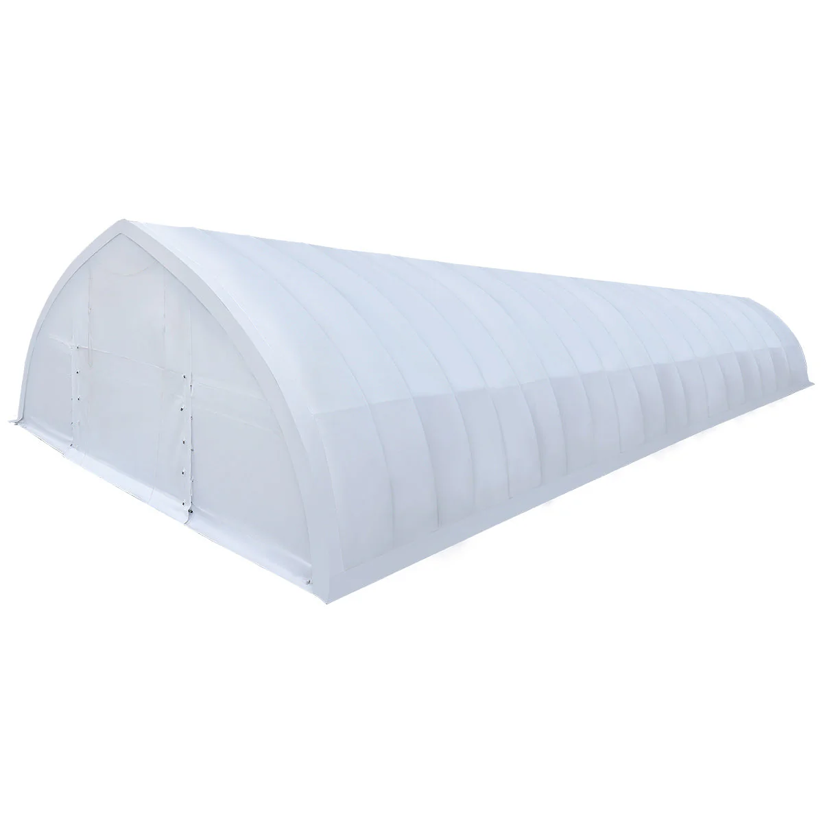 30' x 80' Peak Ceiling Storage Shelter with Heavy Duty 11 oz PE Cover & Drive Through Doors, TMG-ST3082E (Previously ST3080E) - Image 15
