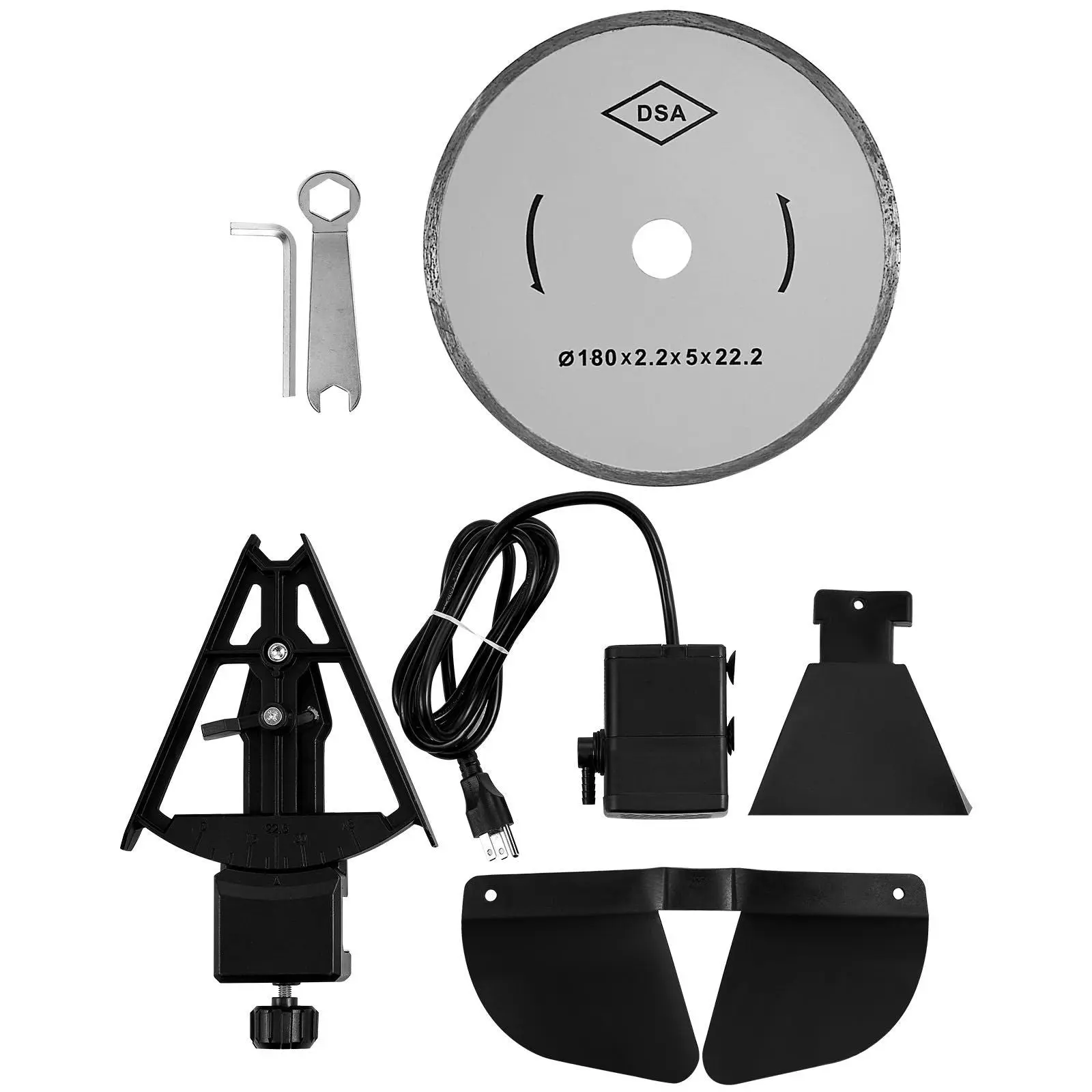10" Wet Tile Cutter, 4500 RPM Motor, Adjustable Stand Included, Precision Cutting Performance, DOBA-WTC10 - Image 10
