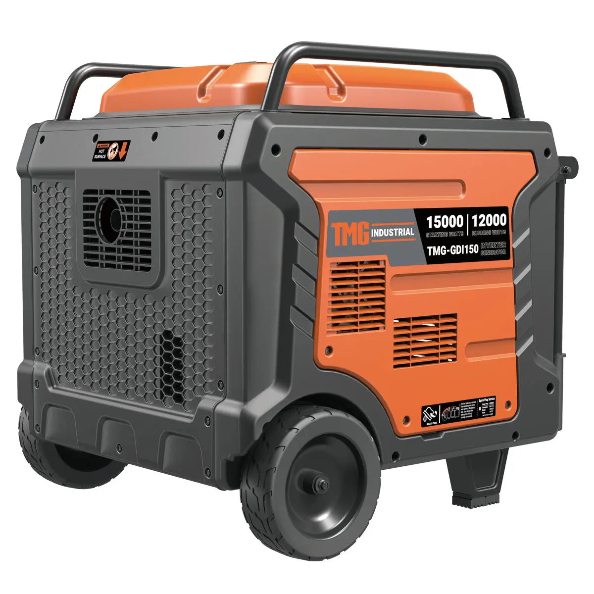 15000 Watt Digital Inverter Portable Generator, 10hrs 50% Load Run Time, EPA Compliance, TMG-GDI150 - Image 4