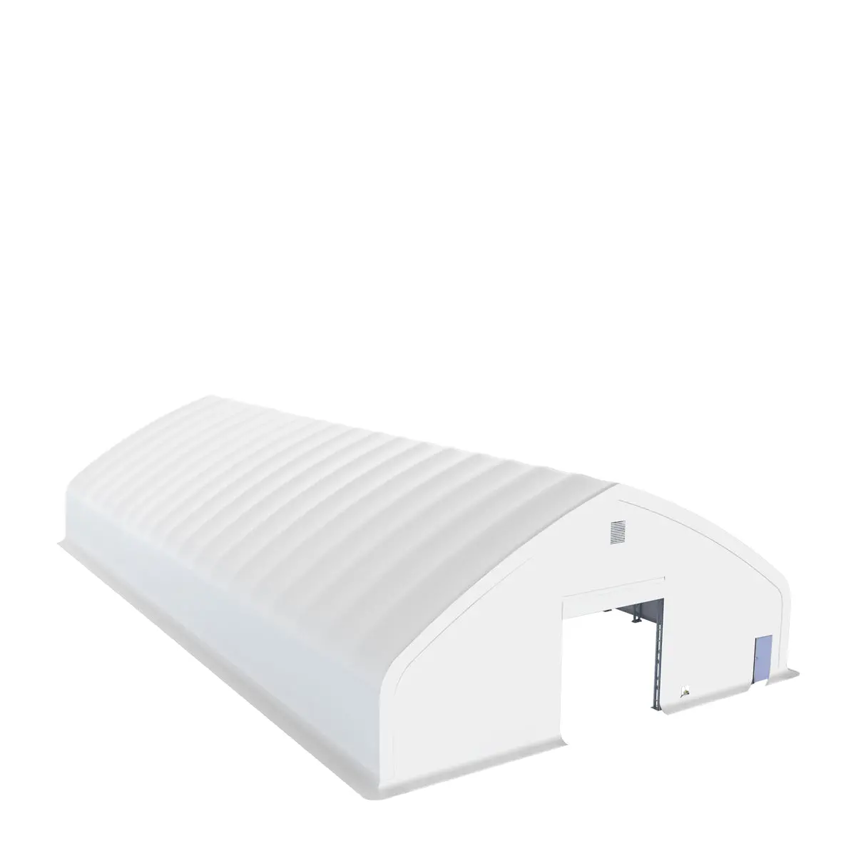 TMG Heavy Series™ 70' x 120' Dual Truss Storage Shelter with Heavy Duty 32 oz PVC Cover & Drive Through Doors, TMG-DT70120-PRO - Image 11