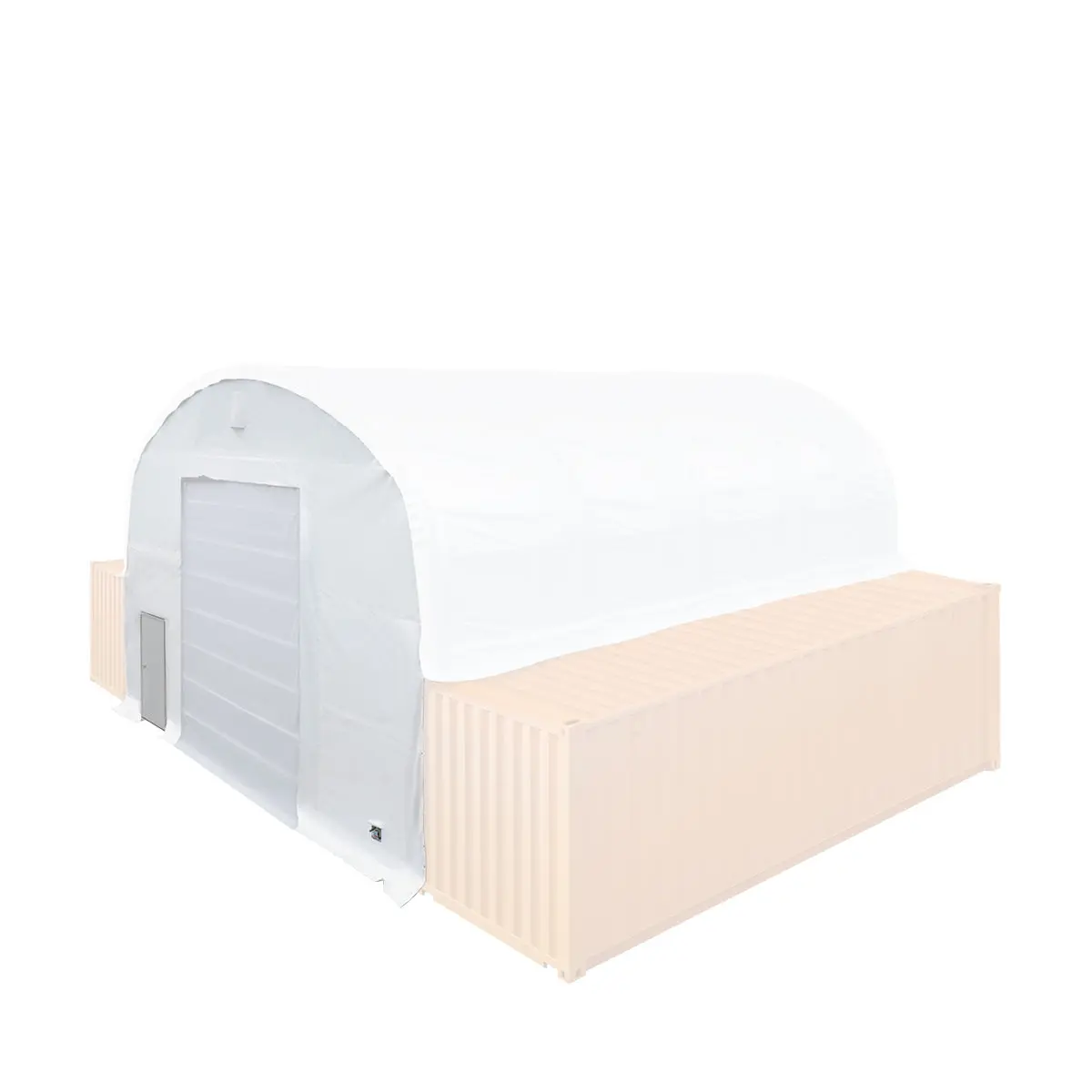 Front End Wall Kit (for 8'6" Standard Containers) for TMG-DT3020C and DT3040C Container Shelters, TMG-DT30FW8V - Image 8