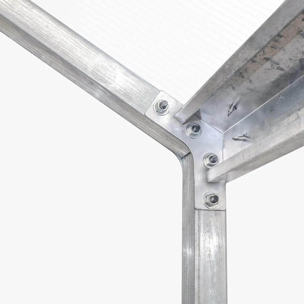 8' x 20' Greenhouse Kit with Galvanized Steel Frame, TMG Heavy Series™, Polycarb Roof and Crystal-Clear Walls TMG-GH821 - Image 10