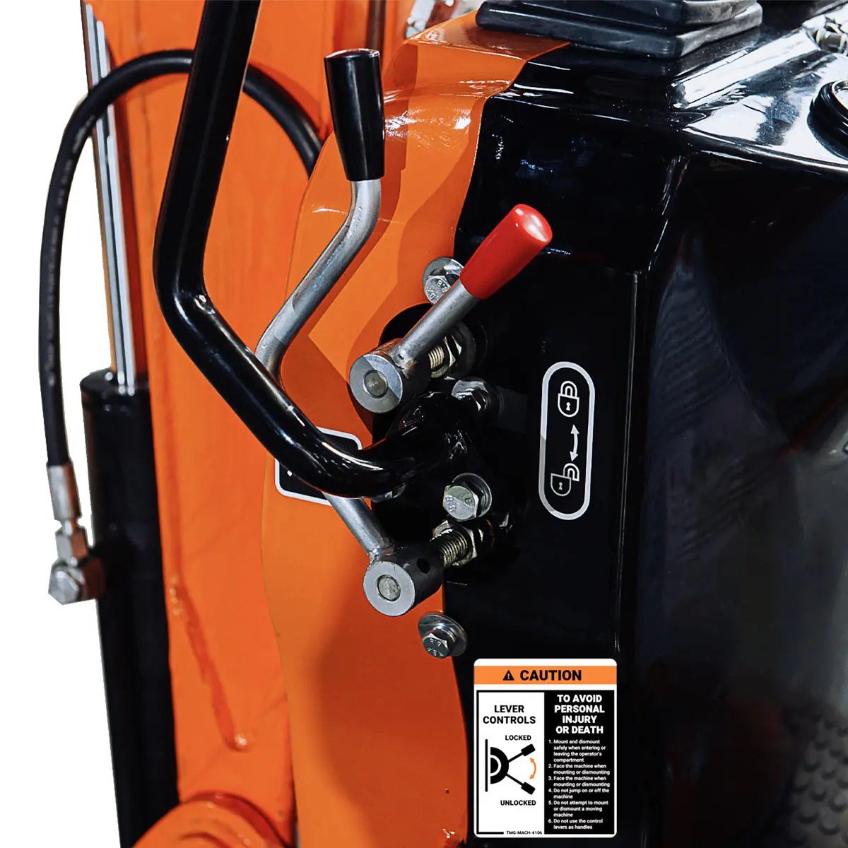 Compact Mini Excavator, 9.5 HP Kohler Engine, Eaton Hydraulic Motor, 360° Rotation, 11" Bucket TMG-MVE09K(Discontinued – No Longer Available) - Image 21