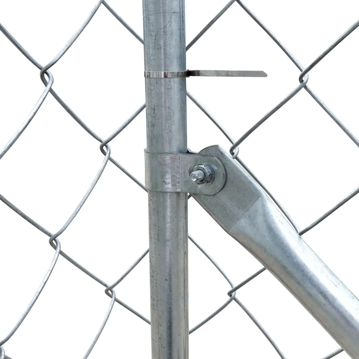 10' x 20' Outdoor Dog Kennel Playpen, Outdoor Dog Runner, Pet Exercise House, Lockable Gate, 6' Chain-Link Fence, TMG-DCP1020 - Image 15