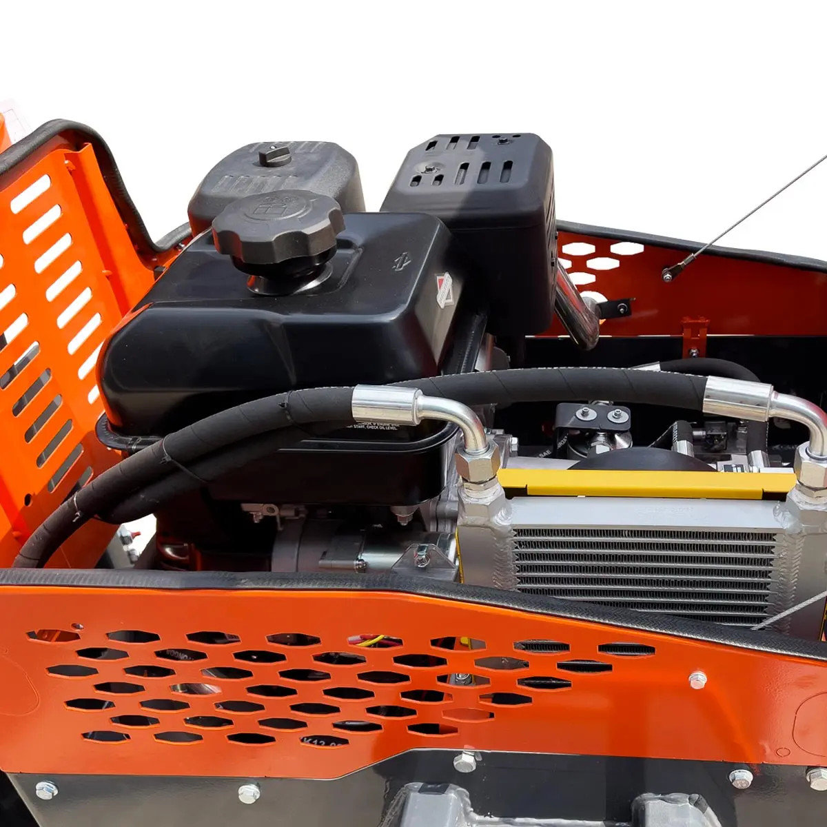 13.5 HP Ride-On Road Roller, 2 x 31-½" Wide & 21" Diameter Rollers, EPA Emissions Compliance, TMG-MVR45 - Image 10