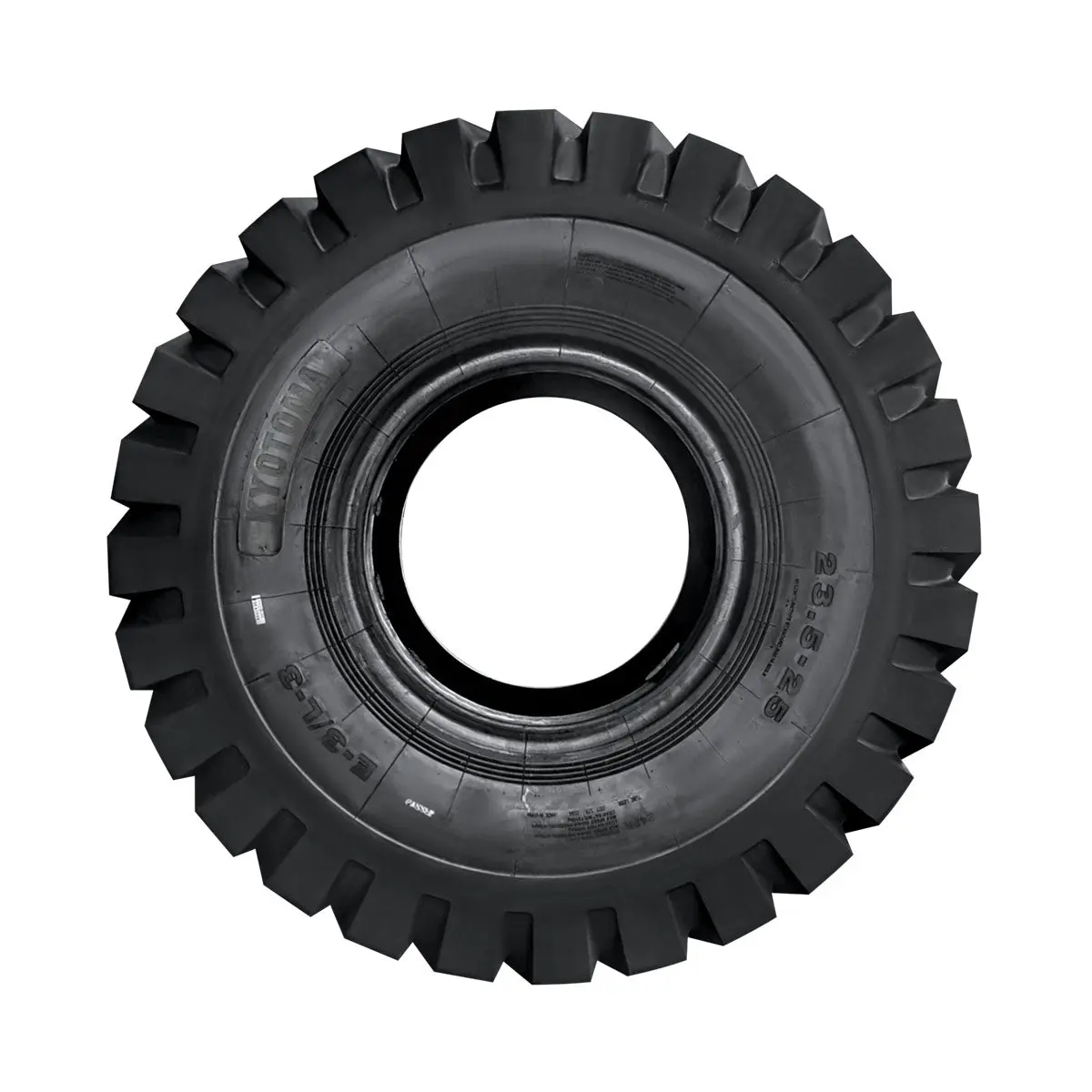 23-½" X 25" 24PR Wheel Loader Tire (E3/L3), (Discontinued – No Longer Available) - Image 5