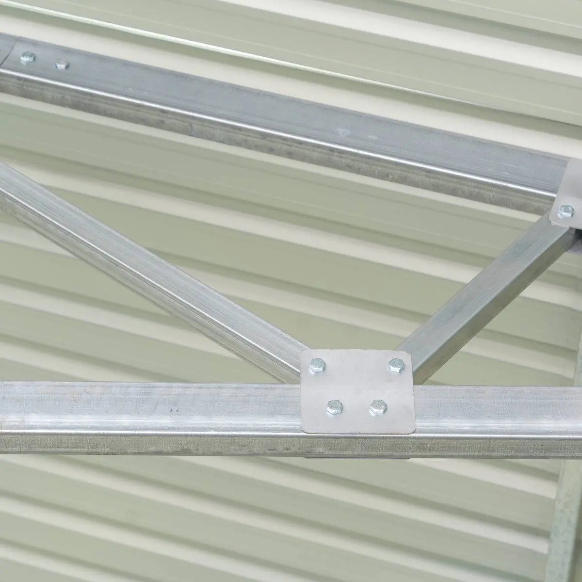 30' x 40' Metal Garage Shed, 11' High Double Front Doors, 17' Peak, 1260 Sq-Ft TMG-MS3040 - Image 13