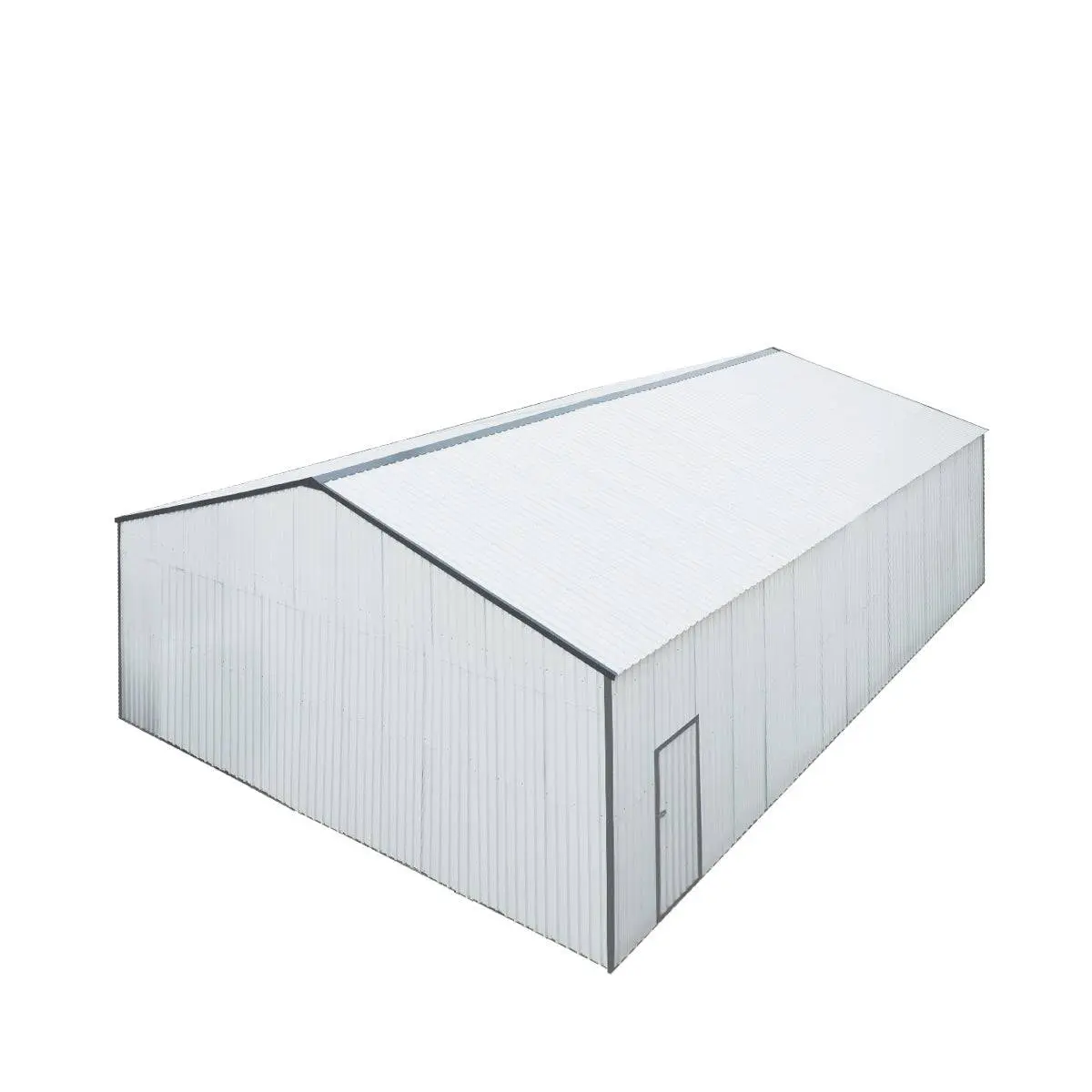 30' x 40' Metal Garage Shed, 11' High Double Front Doors, 17' Peak, 1260 Sq-Ft TMG-MS3040 - Image 16