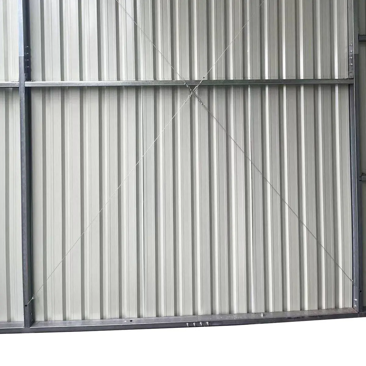 30' x 40' Metal Garage Shed, 11' High Double Front Doors, 17' Peak, 1260 Sq-Ft TMG-MS3040 - Image 5
