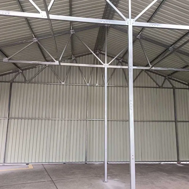 30' x 40' Metal Garage Shed, 11' High Double Front Doors, 17' Peak, 1260 Sq-Ft TMG-MS3040 - Image 9