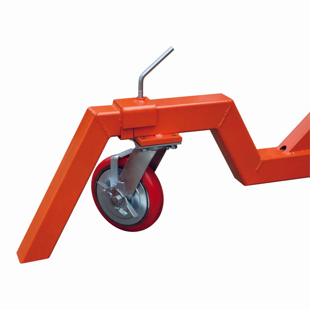 4000 LB Car Automotive Rotisserie, Dual Hydraulic Cylinders, 8" Locking Casters, 22' Working Length, TMG-ALR40 - Image 7