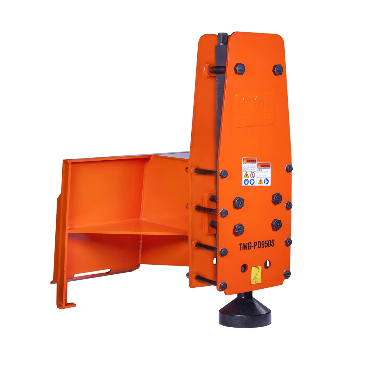Skid Steer Post Pounder, 10" Post Diameter, 1030 J Energy Class, 400-800 BPM Pounding Rate, TMG-PD950S - Image 8