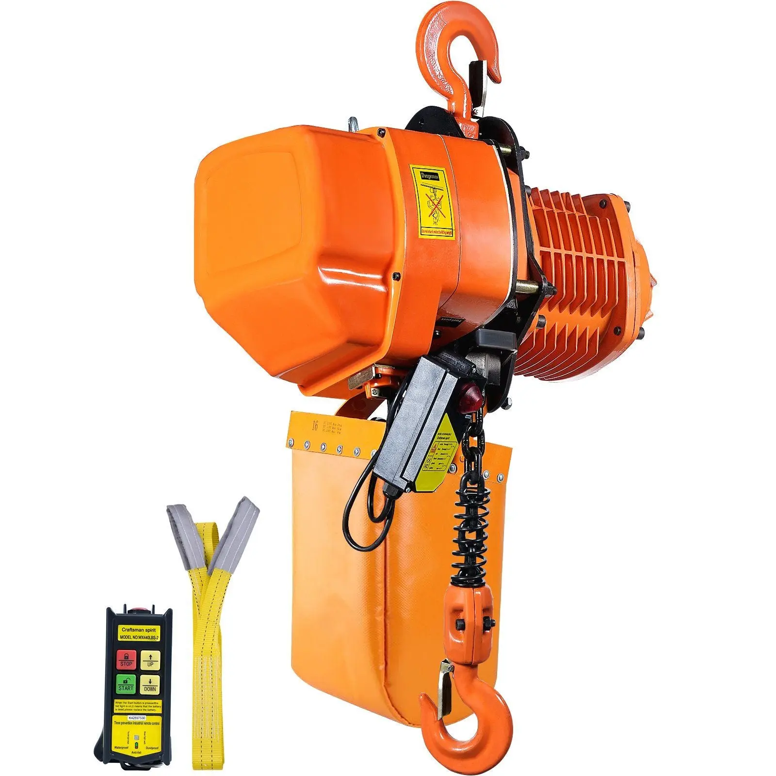 4400 LBS Wireless Electric Chain Hoist with 20 FT Lifting Height, IP54 Protection, DOBA-AHE2 - Image 10