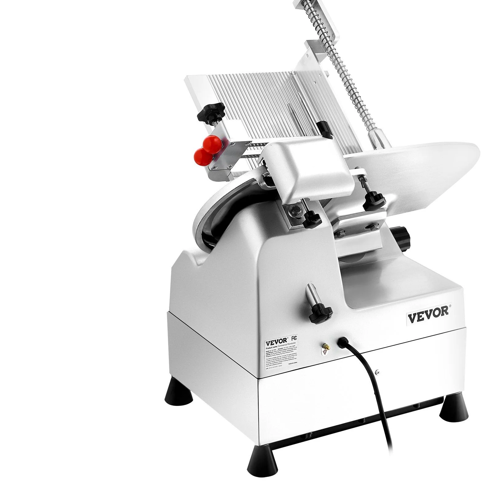 540W Automatic Meat Slicer, 10" Dual Stainless Steel Blades, 0–15mm Adjustable Thickness, Child Lock Protection, DOBA-MS540 - Image 2