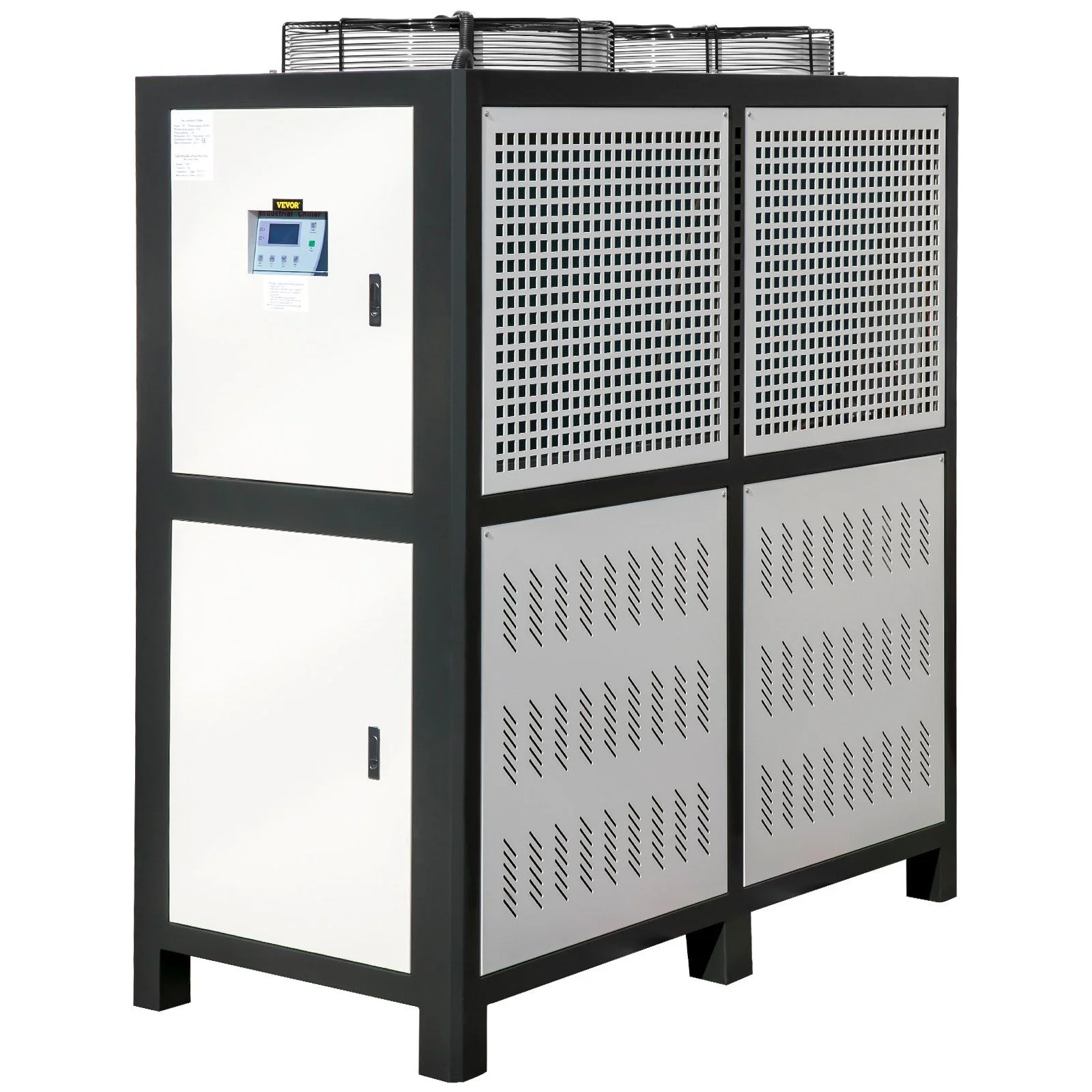 15 Ton Industrial Water Chiller, 15HP Air-Cooled System, Finned Condenser with Micro-Computer Control, Stainless Steel Water Tank, DOBA-WC15 - Image 11